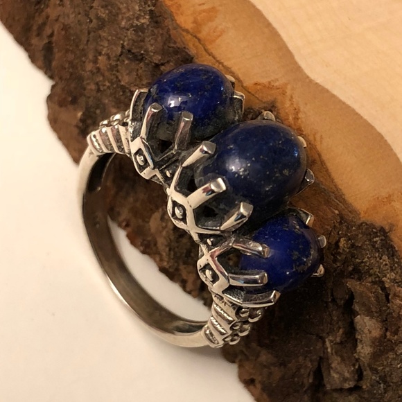 AlphaVariable Lapis Ring - Picture 5 of 8